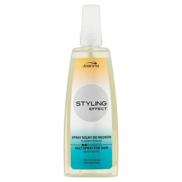 Joanna Styling effect, spray solny do włosów, 150ml