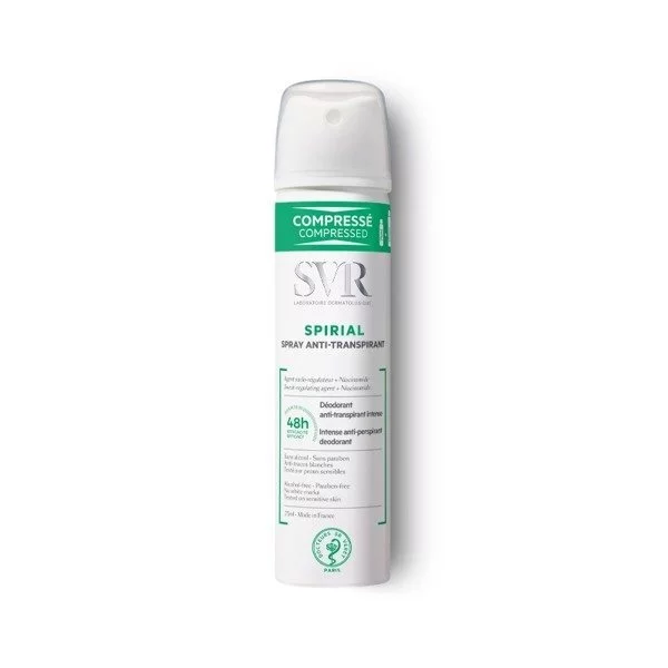 SVR Spirial Spray Anti-Transpirant 48-godzinny intensywny antyperspirant 75ml (U)
