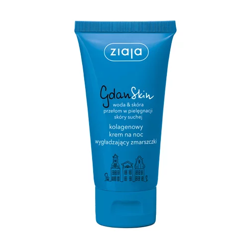 Ziaja GdanSkin, krem na noc kolagenowy, 50ml