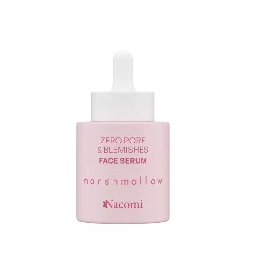 Nacomi Zero Pore & Blemishes, serum do twarzy, marshmallow, 30ml
