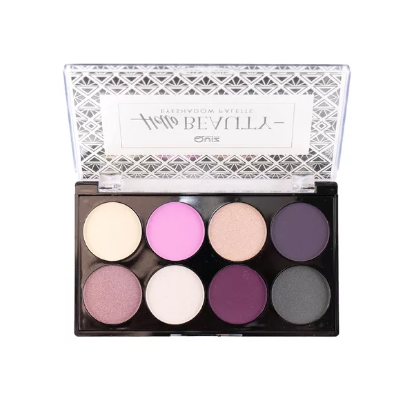 Quiz Cosmetics Hello Beauty Eyeshadow Palette paletka cieni do oczu Cold 9.6g