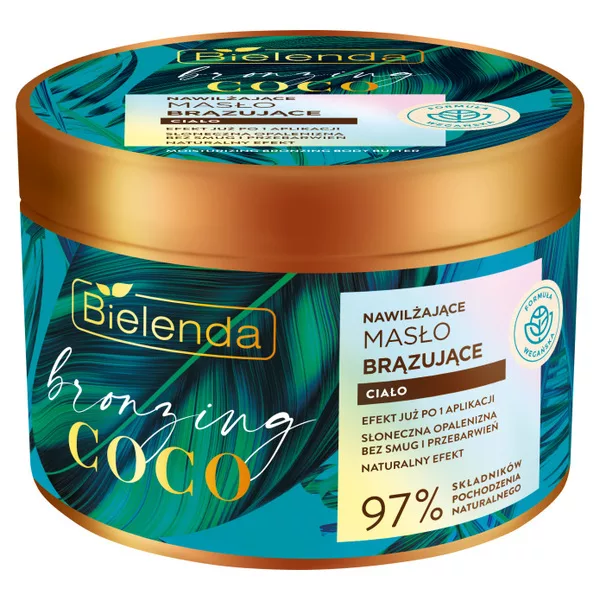 Bielenda Bronzing Coco Nawilżające Brązujące Masło Do Ciała, 200ml