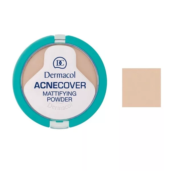 Dermacol Acnecover Mattifying Powder puder matujący w kompakcie 03 Sand 11g