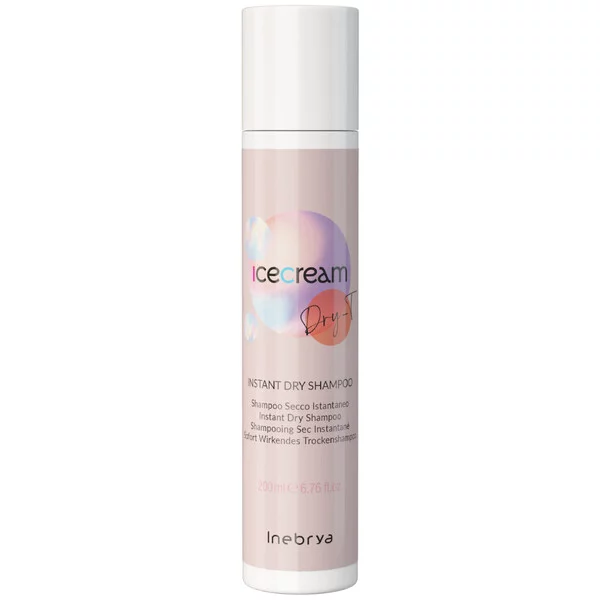 Inebrya Ice Cream Dry-T, suchy szampon do włosów, 200ml