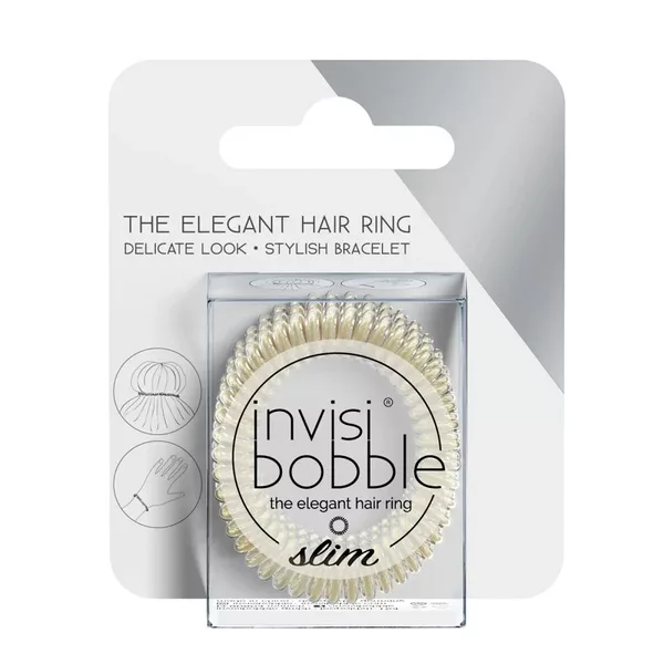 Invisibobble Slim gumki do włosów Stay Gold 3szt