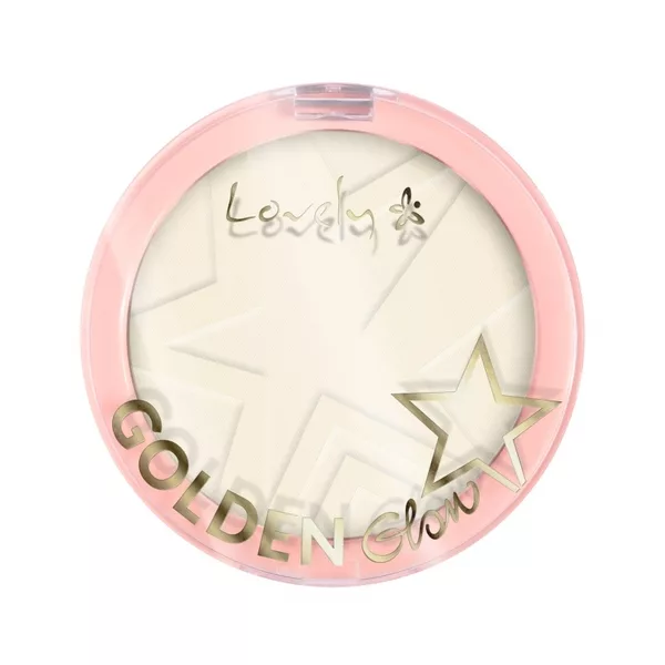 Lovely Golden Glow Powder korygujący puder do twarzy 1 Banana 10g