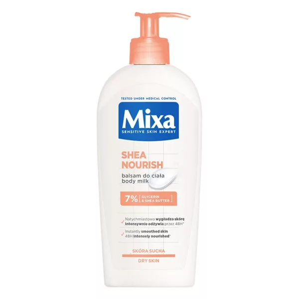 Mixa Body, mleczko do ciała intensywne odżywienie, 400ml
