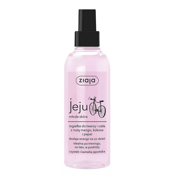 Ziaja Jeju, mgiełka do twarzy i ciała, młoda skóra, 200ml