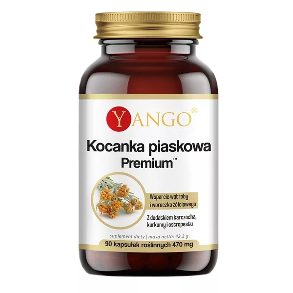Yango Kocanka piaskowa Premium™ suplement diety 90 kapsułek