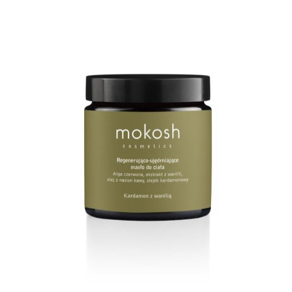 Mokosh Kardamon z wanilią, regenerująco-ujędniające masło do ciała, 120ml
