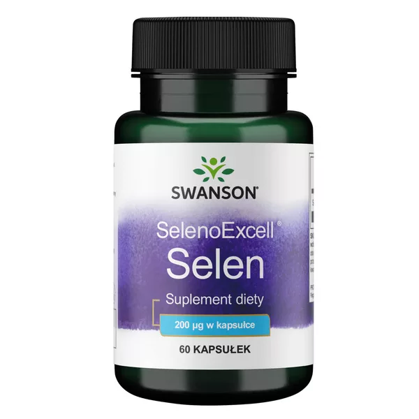 Swanson SelenoExcell 200mcg 60 kaps.