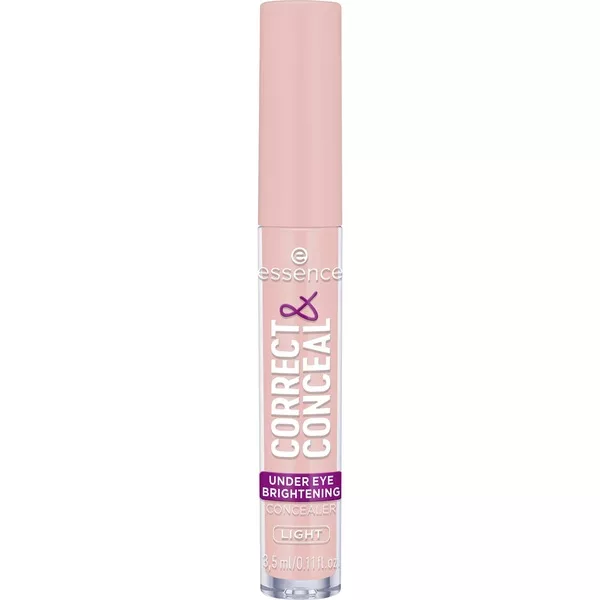 Essence Correct & Conceal, rozjaśniający korektor pod oczami w jasnym odcieniu różu, 10 Light, 3.5ml