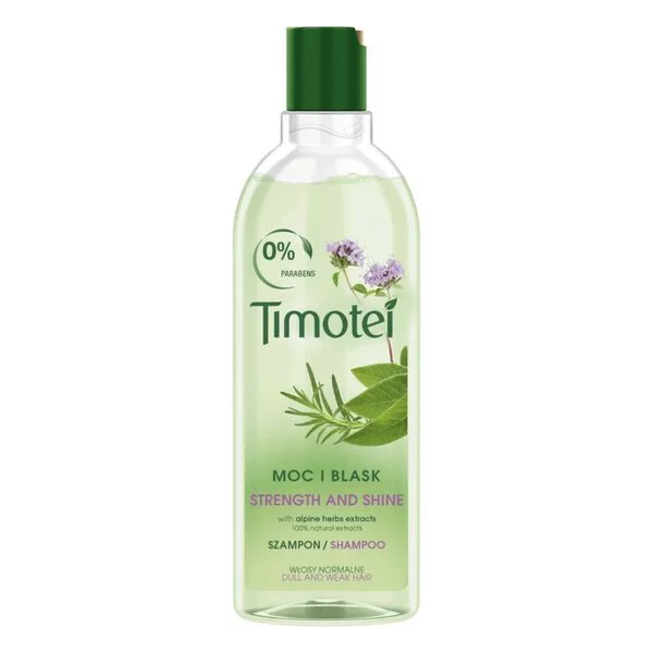 Timotei Moc i Blask szampon do włosów normalnych 400ml
