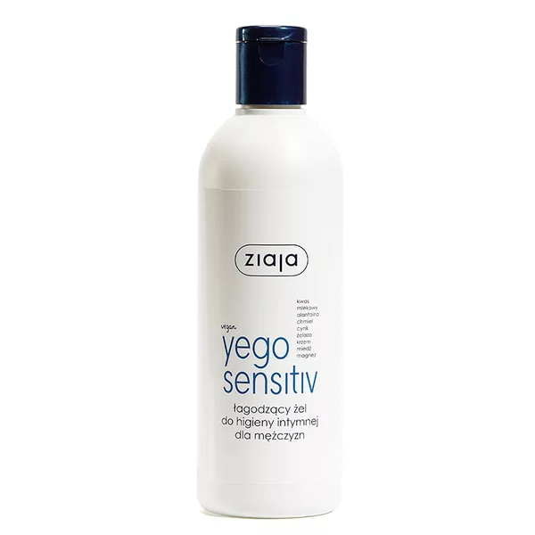 Ziaja Yego Sensitiv, żel do higieny intymnej dla mężczyzn, 300ml
