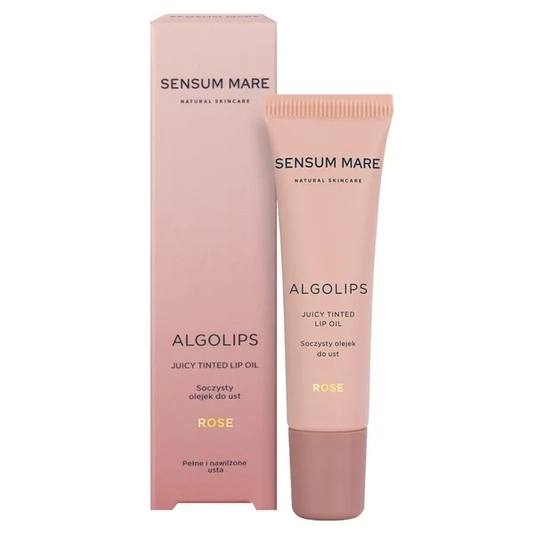 Sensum Mare Algolips soczysty olejek do ust Rose 10ml