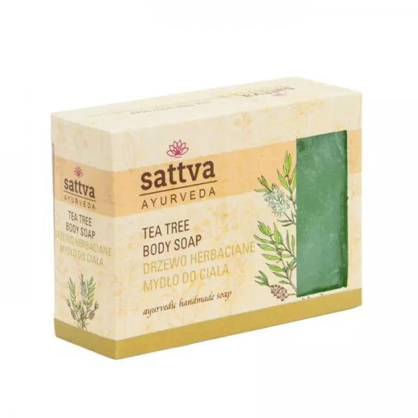 Sattva Glicerynowe mydło do ciała Drzewo Herbaciane 125g