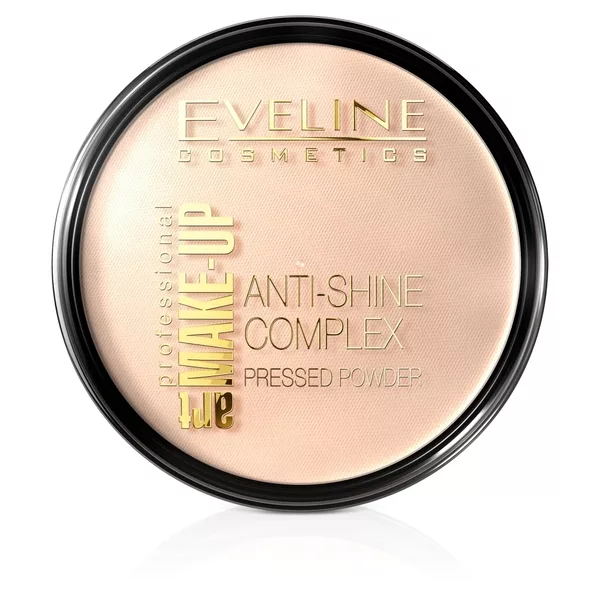 Eveline Art Professional Make-Up, matujący puder mineralny z jedwabiem, 32 natural, 14g