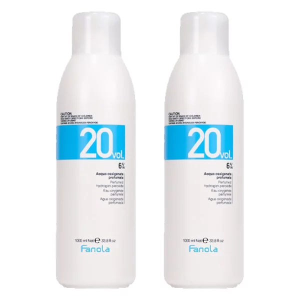 Fanola Cream, oksydant 20 vol. 6%, dwupak, 2x1000ml