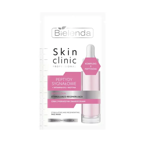 Bielenda Skin Clinic Professional Peptydy Sygnałowe, maseczka stymulująco-regenerująca, 8g