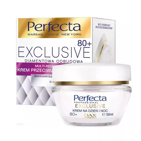 Perfecta Exclusive krem do twarzy na dzień i na noc 80+ 50ml