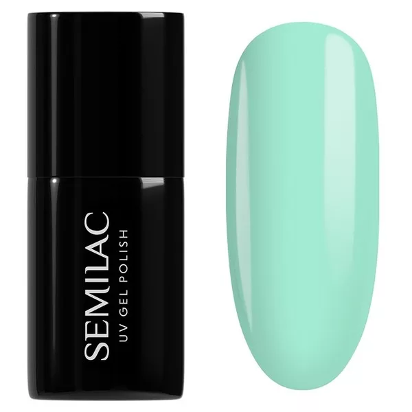 Semilac One Touch Pastels, lakier hybrydowy do paznokci, 972 Mint to Be, 7ml