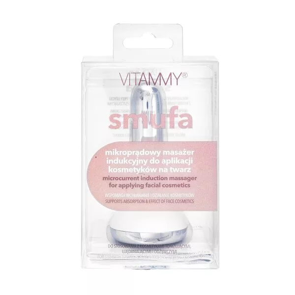 Vitammy Beauty, masażer indukcyjny do aplikacji kosmetyków do twarzy Smufa