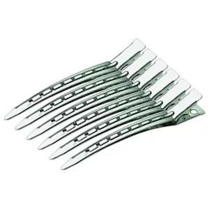 Efalock Cabinett Clip, klipsy metalowe 9cm, 6 sztuk