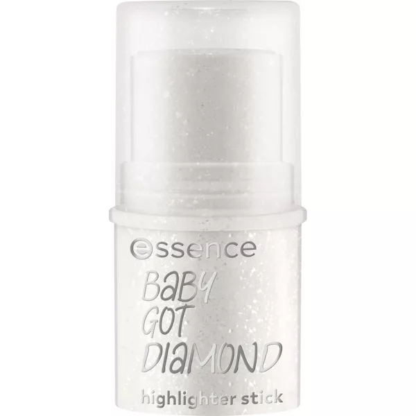 Essence Baby Got Diamond Highlighter Stick, rozświetlacz w sztyfcie, 5.4g