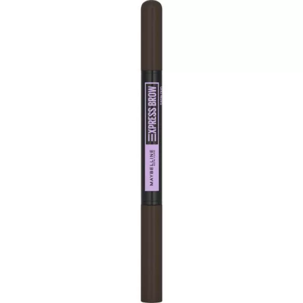 Maybelline New York Express Brow, dwustronna kredka do brwi Black Brown, 0.71g