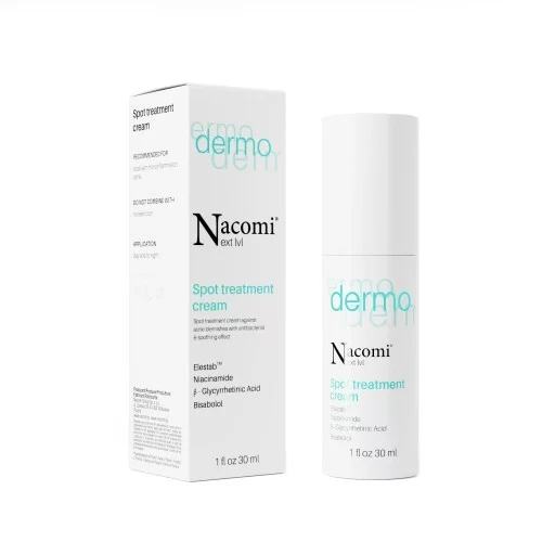 Nacomi, Krem punktowy przeciwdziałający niedoskonałościom, 30ml