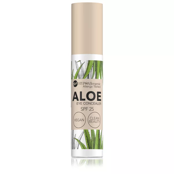Bell Hypo Aloe Eye Concealer SPF 25, korektor pod oczy, 02, 4,8g