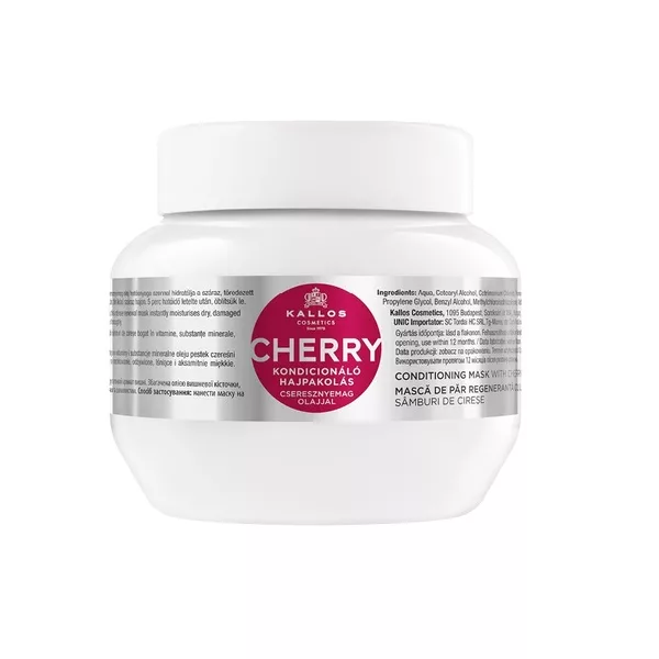 Kallos KJMN Cherry kondycjonująca maska z olejem z pestek czereśni 275ml