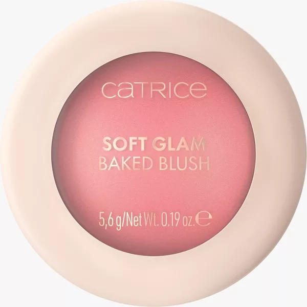 Catrice Soft Glam Baked Blush, róż rozświetlający, 040 Midnight Berry, 5,6g