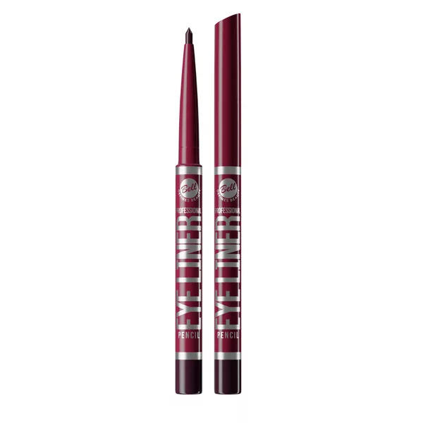 Bell Professional Eye Liner Pencil Classic, konturówka do oczu, 9 Aubergine, 0.2g
