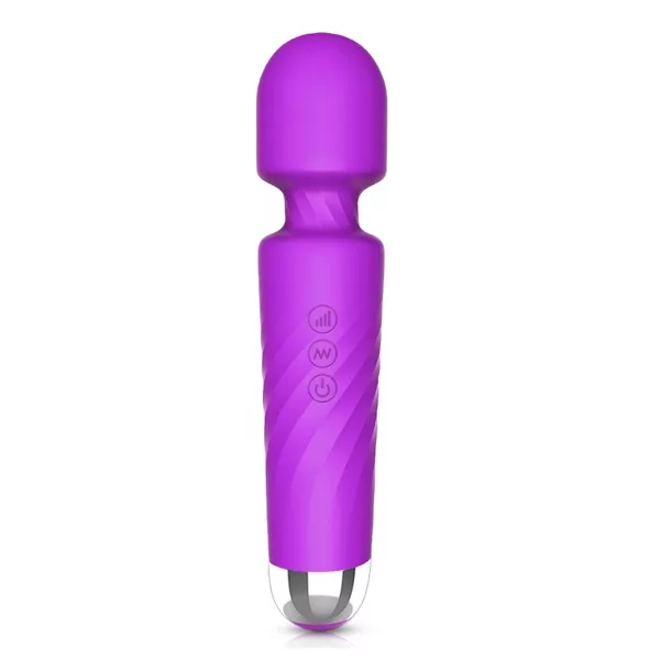 S-Hande Hero masażer wand z 7 trybami wibracji i 4 szybkościami Purple