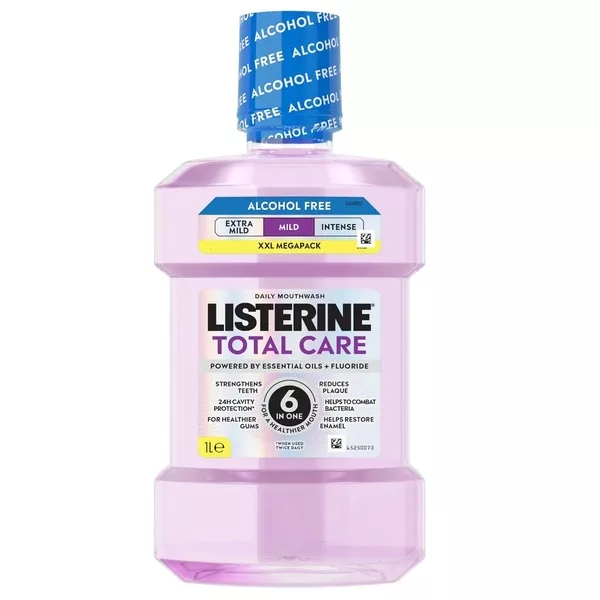 Listerine Total Care łagodny płyn do płukania jamy ustnej 1000ml