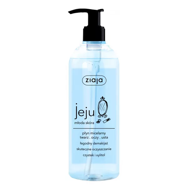 Ziaja Jeju, płyn micelarny bezzapachowy, 390ml