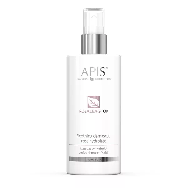 Apis Rosacea-Stop Łagodzący hydrolat z róży demaceńskiej, 300ml