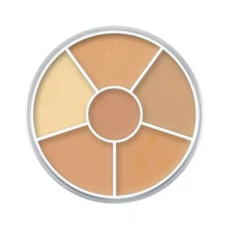 Kryolan, Dermacolor Camouflage Rainbow Set, paleta kamuflaży, 40g, odcień 01