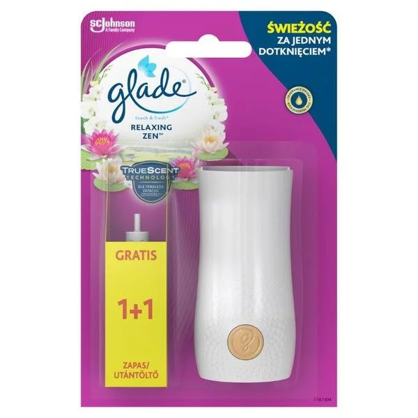 Glade touch & fresh - Relaxing Zen - skoncentrowany odświeżacz powietrza, 2x10ml