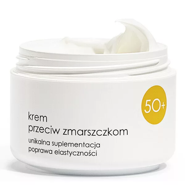 Ziaja 50+, krem przeciwzmarszczkowy z ceramidami, 50ml