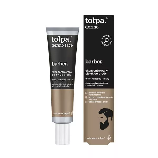 Tołpa Dermo Barber, skoncentrowany olejek do brody, 40ml