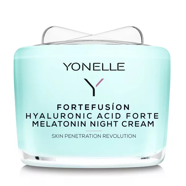 Yonelle Fortefusion, krem na noc z melatoniną i kwasem hialuronowym forte, 55ml