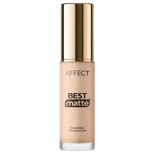 Affect, matowy podkład kryjący Best Matte 3N, 30ml