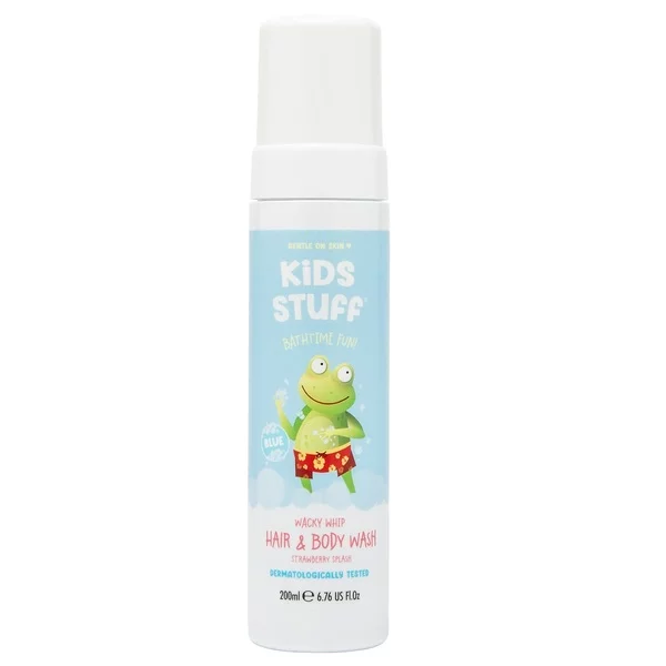 Kids Stuff Whacky Whip Hair & Body Wash pianka do mycia ciała i włosów dla dzieci Blue 200ml