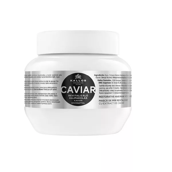 Kallos KJMN Caviar rewitalizująca maska do włosów z ekstraktem z kawioru 275ml