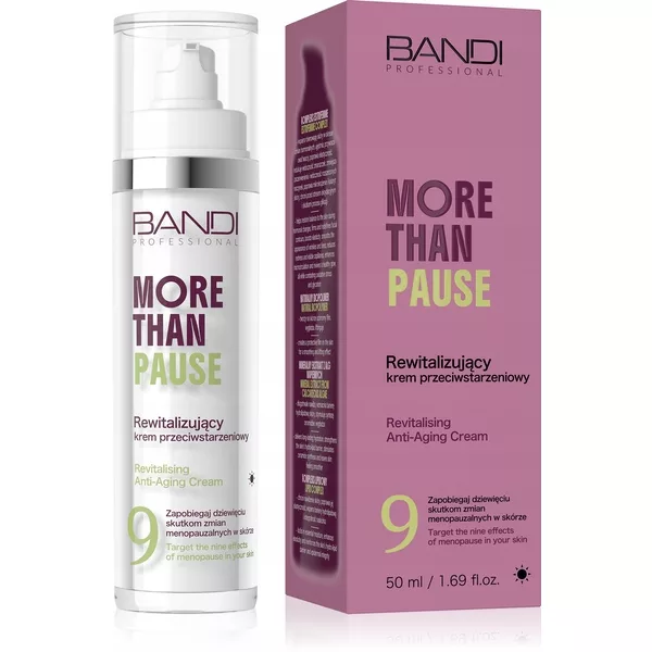 Bandi More Than Pause, rewitalizujący krem przeciwstarzeniowy do twarzy, 50ml