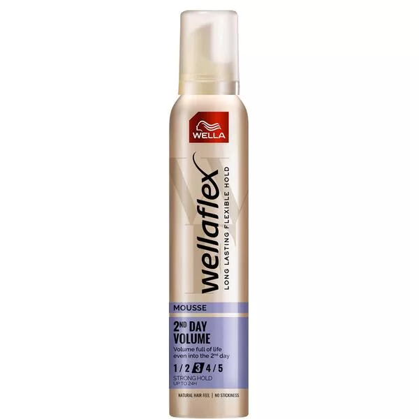 Wella Wellaflex 2nd Day Volume, pianka do włosów, 200ml