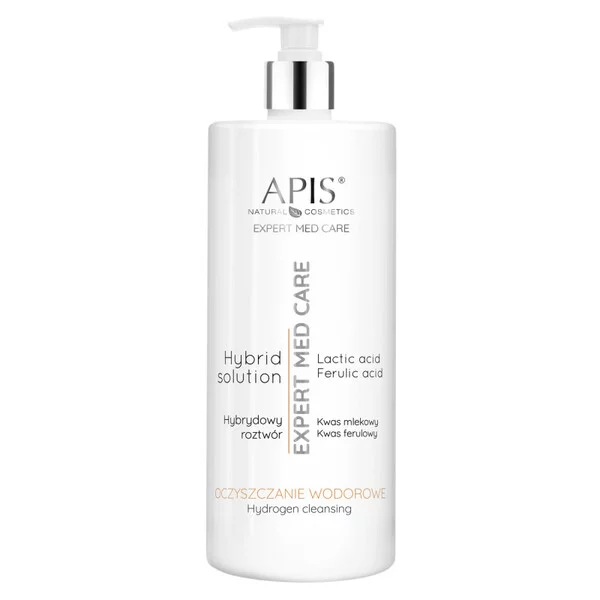 Apis Expert Med Care, hybrydowy roztwór z kwasem mlekowym i ferulowym, 1000ml