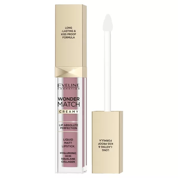 Eveline Cosmetics Wonder Match matowa pomadka w płynie 11A Sweet Pink 6.8ml